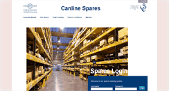 Desktop Screenshot of canlinespares.com